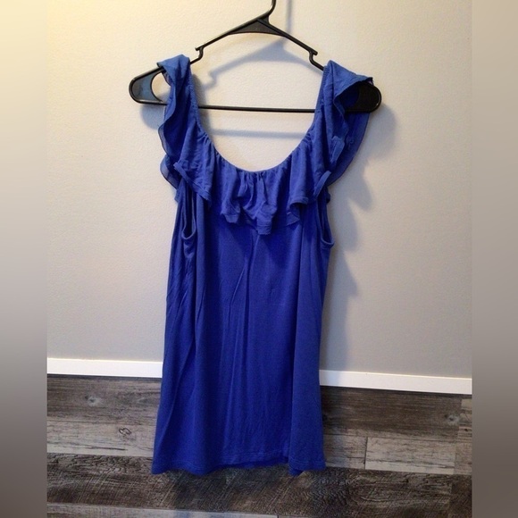 Cato Tops - Blue Large Cato Tank top (0060)